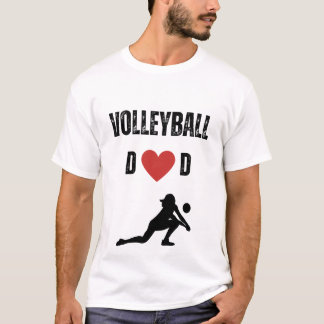 T-shirt Volleyball Dad (Female Athlete)