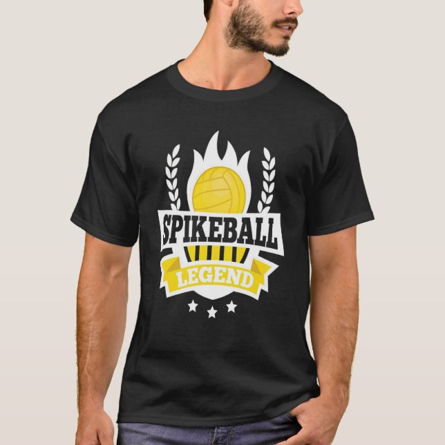 T-shirt Volleyball graphique T de joueur de légende de (Devant)