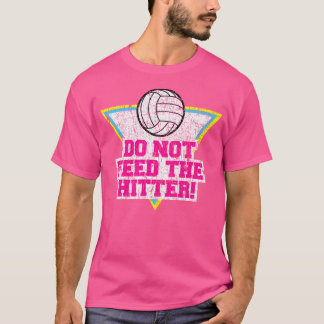 T-shirt Volleyball Hitter Funny in Girls Women Volleyball