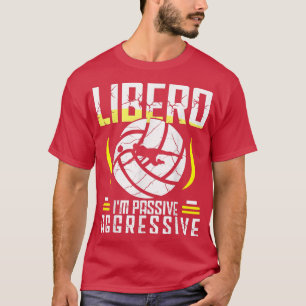 T-shirt Volleyball hommes et femmes volleyball Libero T-S