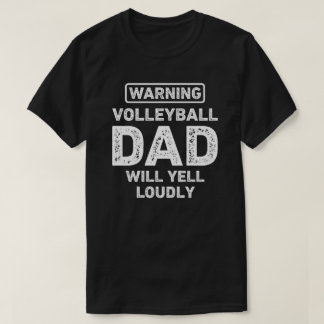 T-shirt Volleyball papa criera drôle Volleyball papa