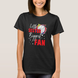 T-shirt Volleyball Petite Soeur Plus Gros Ventilateur Voll