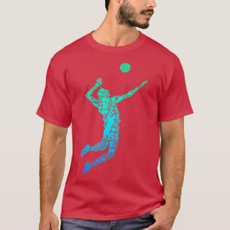 T-shirt Volleyball Player Boys Men Youth