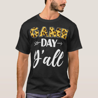 T-shirt Volleyball Player Team Leopard Cheetah Game Day Y'