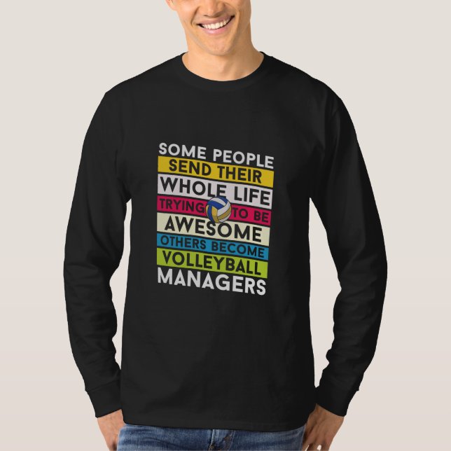T-shirt Volleyball Player | Volleyball Managers (Devant)