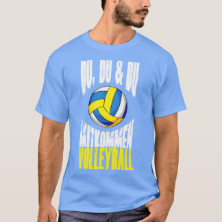 T-shirt Volleyball Pour Les Fans Entraîneurs Joueur Cadeau
