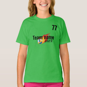 T-shirt volleyball Sport Équipe de terrain Journée de Chev