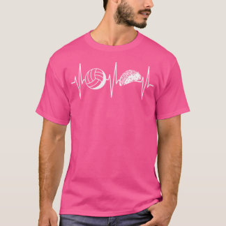 T-shirt Volleyball Taco Shirt Funny Taco Lover Volleyball