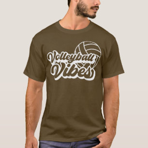 T-shirt Volleyball Vibes Jeu Jour Cute Volleyball Maman Sp
