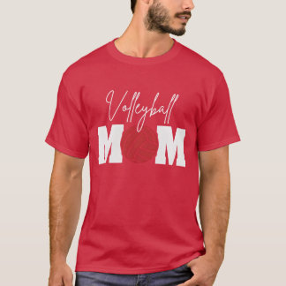 T-shirt Volleyball Volleyball Jeu Maman Mère Famille Mama