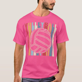 T-shirt Volleyball Volleyball Lecteur Retro 1