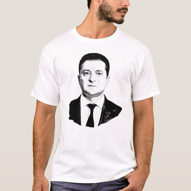 T-shirt Volodymyr Zelensky (Devant)