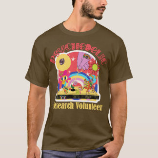 T-shirt Volontaire de recherche psychédélique