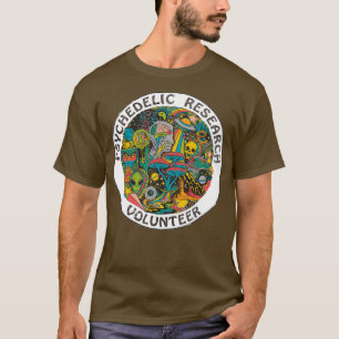 T-shirt Volontaire de recherche psychédélique