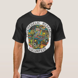 T-shirt volontaire de recherche psychédélique Essential TS