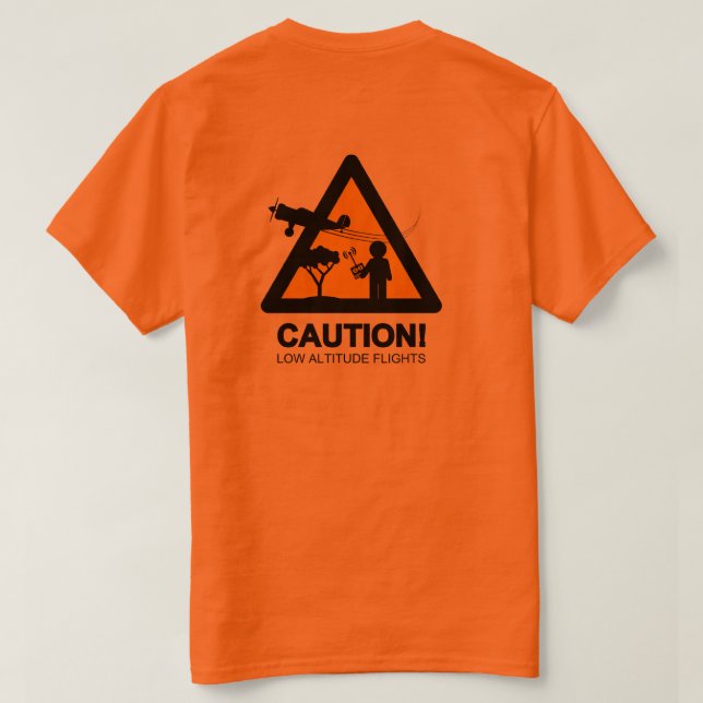 T-shirt Vols de basse altitude (arrières) (Design dos)