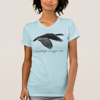 T-shirt Volying Canada Goose Wildlife Supporter