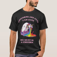 vomir licorne avec arc-en-ciel