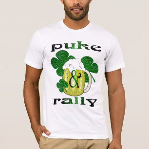 T-shirt vomissez et rassemblez