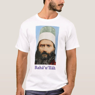 T - Shirt von Bahá’u’lláh zum Frieden von 1 Mensch