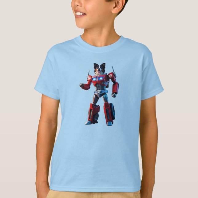 T - Shirt von Border Collie Kid (Vorderseite)