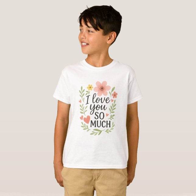 T - Shirt von coolen Jungen - Fun Graphic T-Shirt  (Vorne ganz)