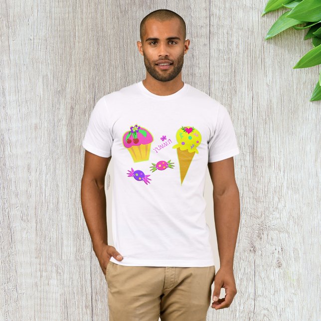 T - Shirt von Eiscreme und Cupcake (Von Creator hochgeladen)