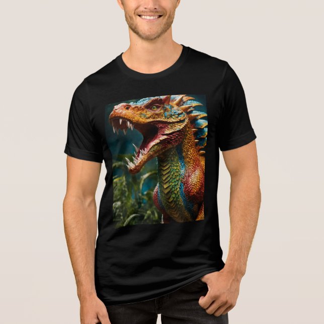 T - Shirt von Fierce Dragon - Entfesseln Sie Ihre  (Vorderseite)