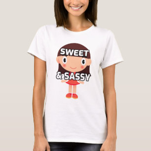 T - SHIRT VON FRAUEN SCHWIMMEN & SASSY