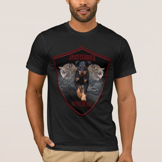 T - Shirt von German Hunting Terrier (Vorderseite)