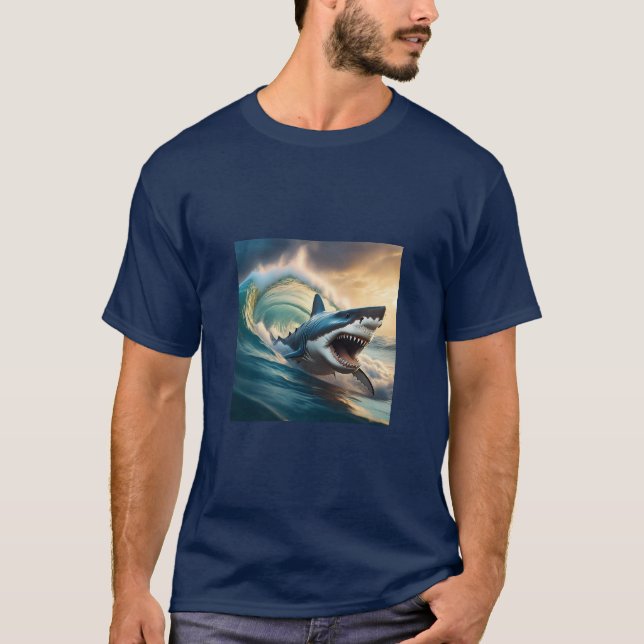 T - Shirt von Haifischen (Vorderseite)