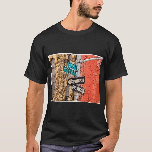 T-Shirt von Harlem Brownstone Limited Edition (Vorderseite)