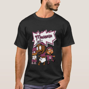 T-Shirt von High Bordeaux 1s, um Blm Melanin 1 Hoc