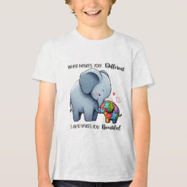 T - Shirt von Jungen - Design für die Sensibilisie