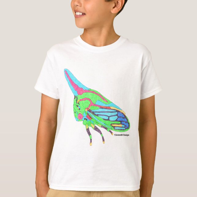 T - Shirt von Jungen (weiß) - Eichenbaum (Vorderseite)