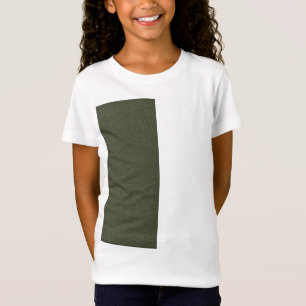 T - Shirt von Kindern - grün strukturierter Seiten