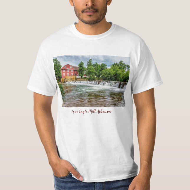 T - Shirt von Kriegsheidmilch und Wasserfall (Vorderseite)