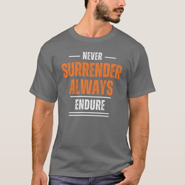 T - Shirt von Männern mit einer Erklärung (Vorderseite)