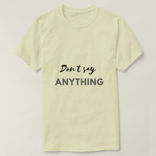 T - Shirt von Männern und Frauen (Design vorne)