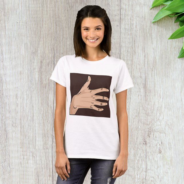 T - Shirt von Menschen Hand (Von Creator hochgeladen)