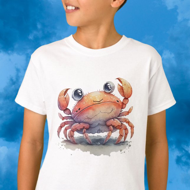 T - Shirt von niedlich Crab Boy (Von Creator hochgeladen)