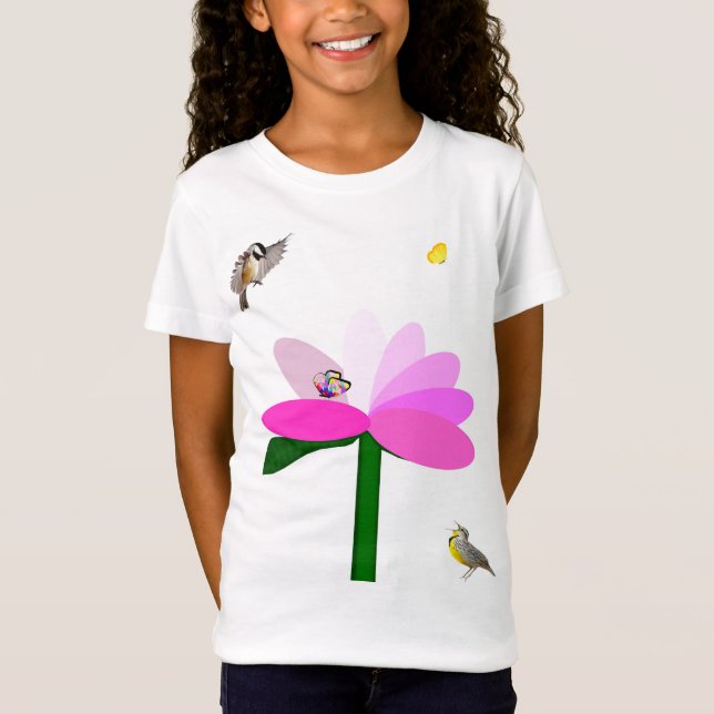 T - Shirt von Springtime Friends Girls (Vorderseite)