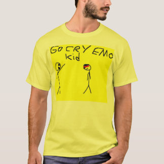 T-shirt vont l'enfant d'emo de cri