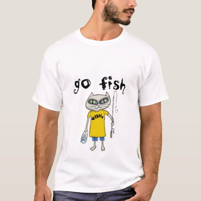 T-shirt Vont les poissons (Devant)