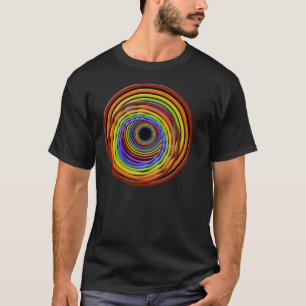 T-shirt Vortex d'arc-en-ciel
