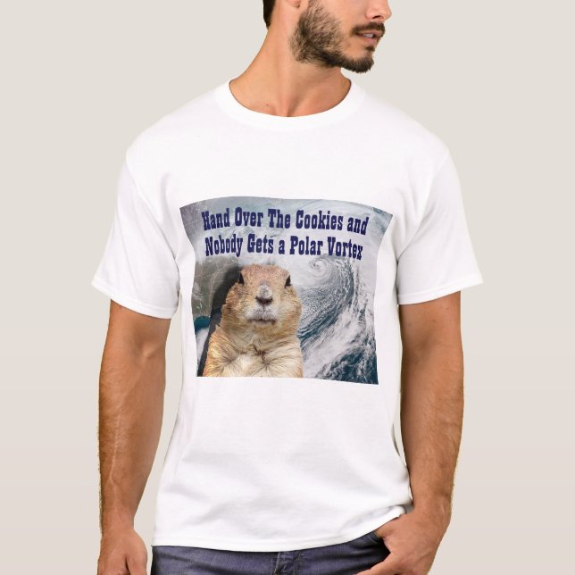 T-shirt Vortex polaire du Jour de la marmotte (Devant)