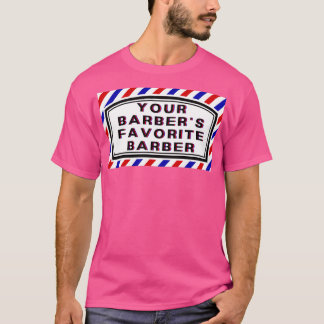 T-shirt Vos Barbiers Citation Barbier Préférée