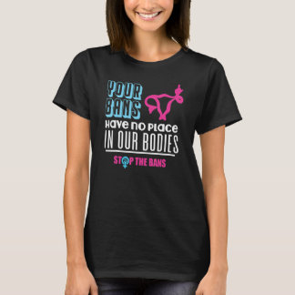 T-shirt Vos interdictions n'ont pas leur place dans nos co
