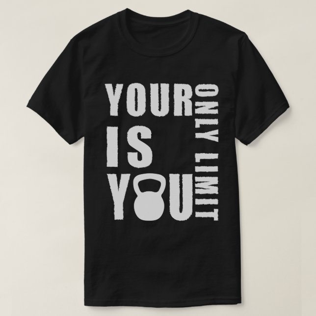 T-shirt Vos limites, votre inspiration pour l'autonomisati (Design devant)