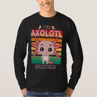 T-shirt Vos questions sur l'Axolotl Enfants Adorable Axolo